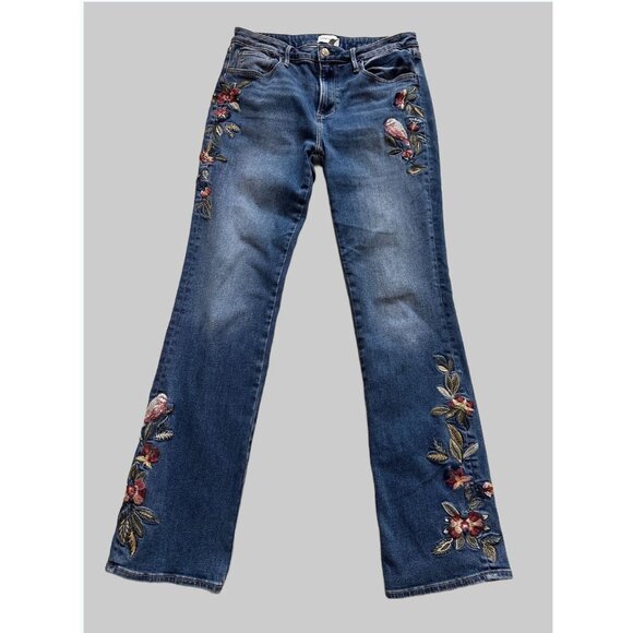Womens Sundance Driftwood Kelly Winterbird High Rise Bootcut Jeans Size 30 - Picture 1 of 13